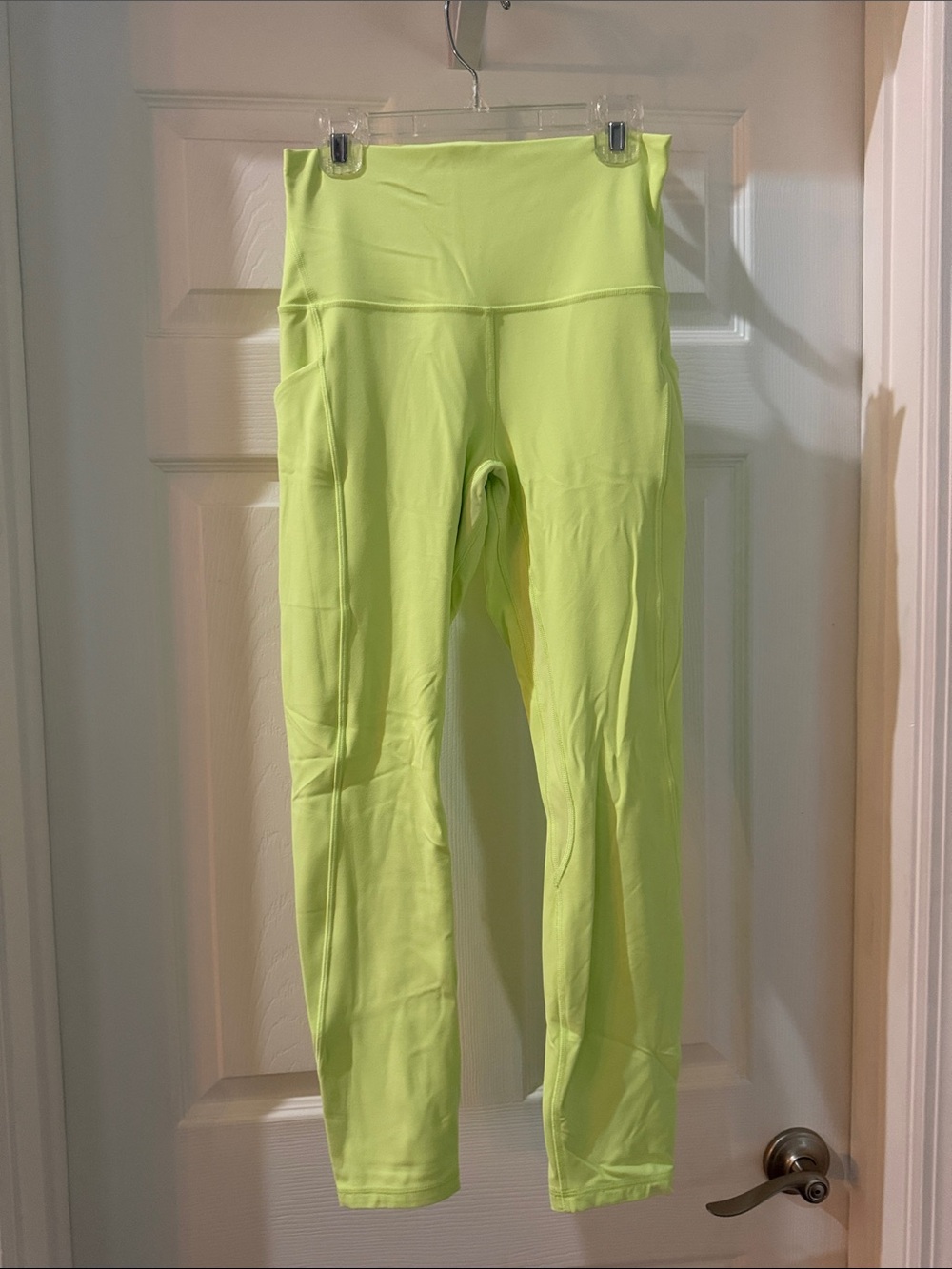 lululemon athletica High-Rise Neon align Yellow Leggings with pockets 25”